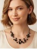 Fashion Mixed Beads Necklace and Earrings Set Fashion Mixed Beads Necklace and Earrings Set